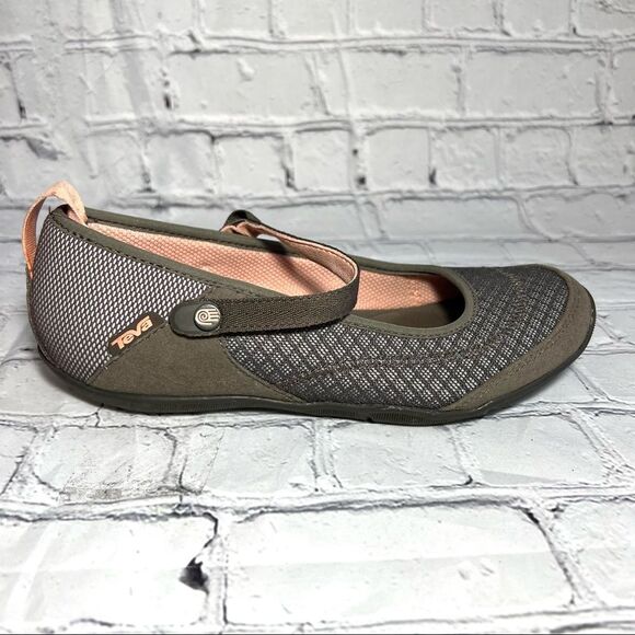 Teva Mary Jane Niyama Flats Sz 6 - Picture 11 of 11